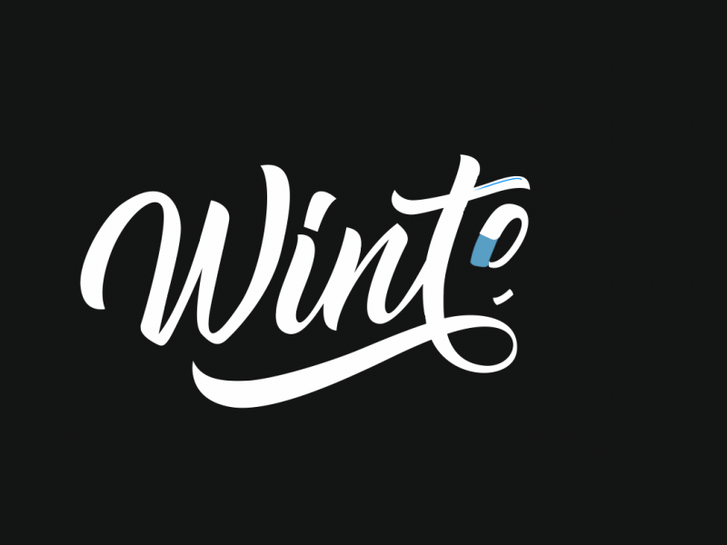 Write on text using variable width strokes | Tutorial after effects font mograph stroke winter write write on