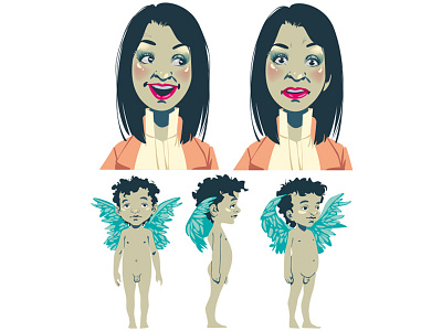 Marlene 2 animation character design illustration venezuela