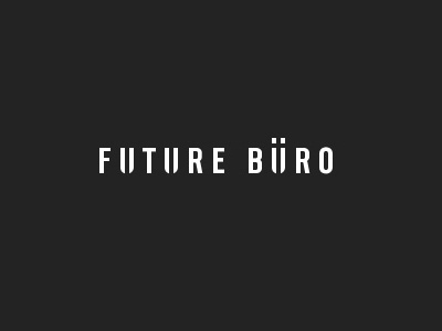First Dribbble buro future identity logo