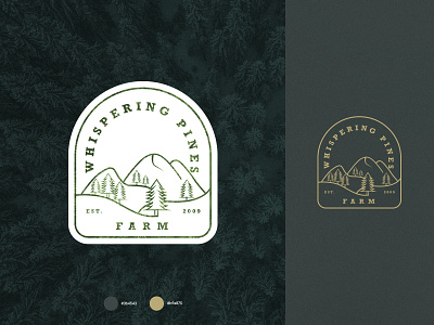 Whispering Pines Farm Logo