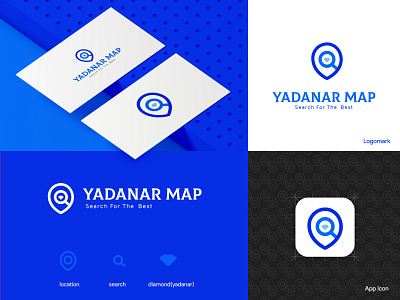 Yadanar Map Logo branding branding design designyeyan diamondlogo illustration logo logodesign logos myanmarlogo searchlogo ui yeyan