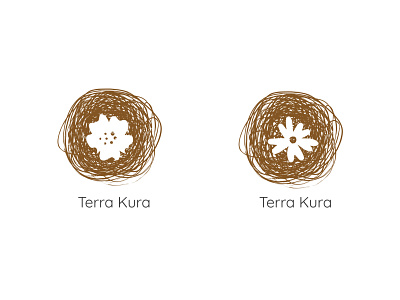 Terra Kura Logo branding icon logo logo design minimalist logo nature nature illustration nature logo wet waste