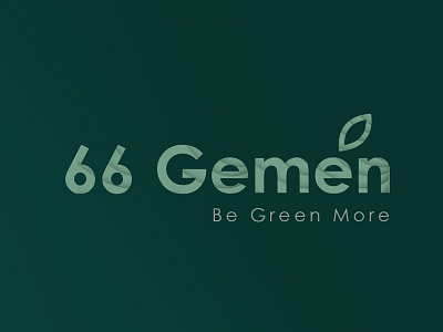 66 Gemen green logo logo logo design logo freelance ui design uiux portfolio