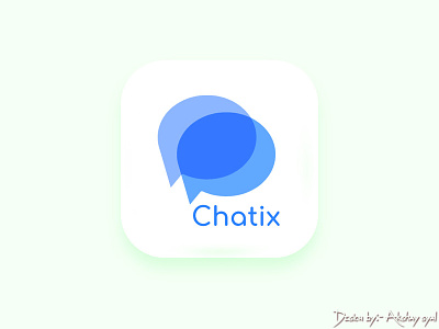 Chatix chart stats sales chat logo friendly care human person man logo mark for sale negative space circle people app chat sale marketing analytics ui upgrade support management ux