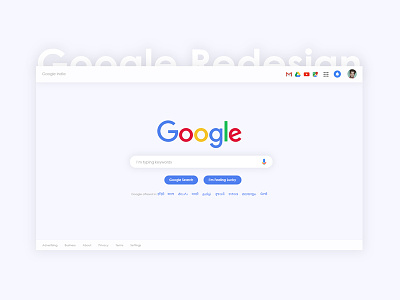 Google Search Redesign andriod app ui google google redesign concept google search ui ui design user experience design user interface design ux web design