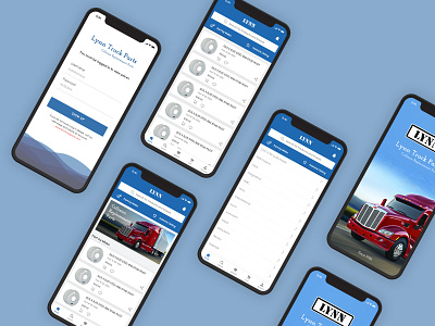 Lynn Truck Ui app ui buy design designer ecommerce institute online product product details redesign template ui ui design ui ux ux web design