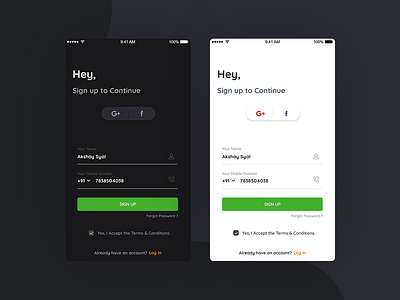 Login Light and Dark app ui dark design designer landing login login box login design login form login page online product redesign ui ui design ui ux ux web web design website