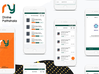 Divine Pathshala App UI