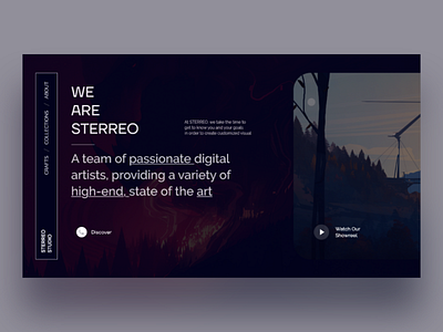 Design Agency - Website Concept agency app branding creative dark design figma modern ui ux webdesign website