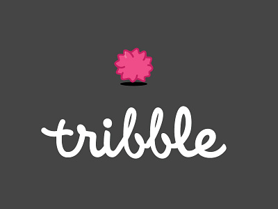 Tribble dribbble icon pun star trek vector