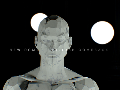 New Rome - Childish Comeback (animated music video) 3d after effects animation cinema 4d design illustration logo motiongraphics photoshop zbrush