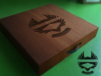battleboards box mockup box illustrator logo packaging