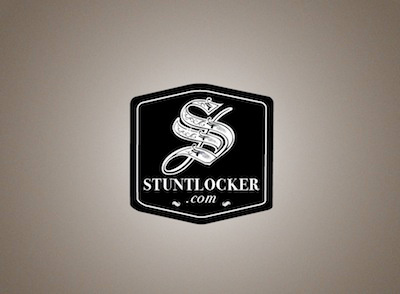 Stuntlocker illustrator logo vector