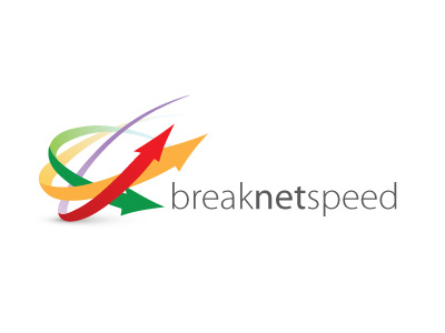 Breaknetspeed Logo arrows speed traffic lights