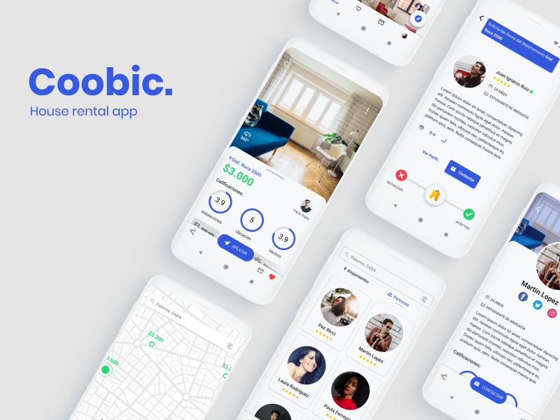 House rental app for Android