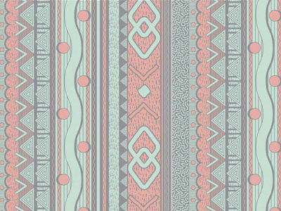 Memphis Stripe Yardage fluoro garment memphis neon pattern squiggle stripe yardage zig zag