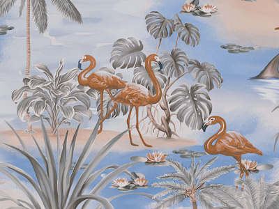 Flamingo Yardage