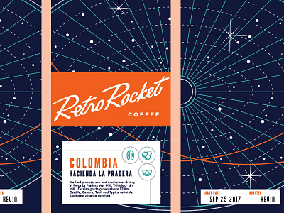 Retro Rocket Coffee