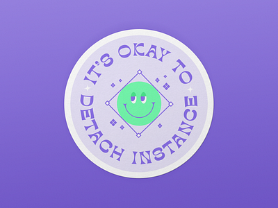 Figma Sticker: It's okay to detach instance