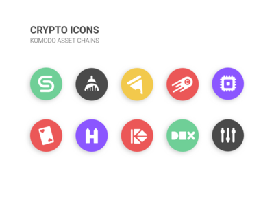 Crypto Icons - Komodo