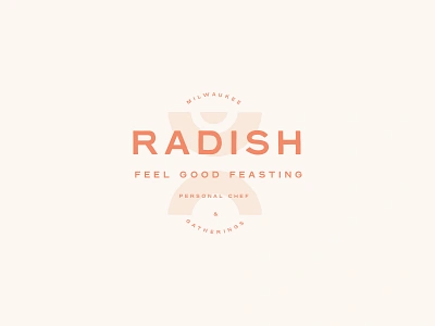 Radish - Unused Concept branding chef design logo minimal