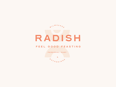 Radish - Unused Concept branding chef design logo minimal