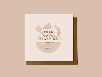 Feel Good Feasting branding chef design illustration logo milwaukee