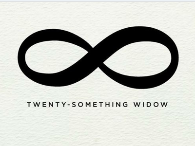 branding for twenty something widow blog branding design identity infinity logo postfilm