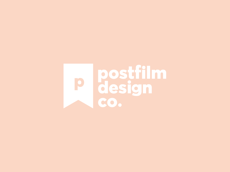 First look at Postfilm brand revamp brand color design postfilm rebrand rounded type