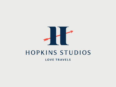 Hopkins Studios Brand Mark and Logo - Postfilm Design Co.