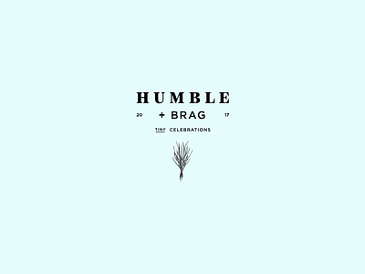 Humble + Brag Gift Shop and Sundries Logo