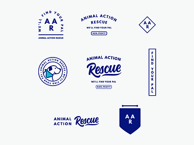 Brand Logo Suite for Non-Profit Foster Dog Association