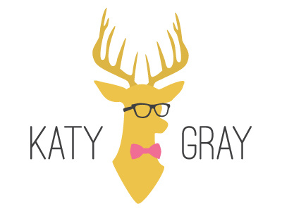 Finalized logo for Katy Gray Photography photographer design wedding design wedding logos wedding photography logo