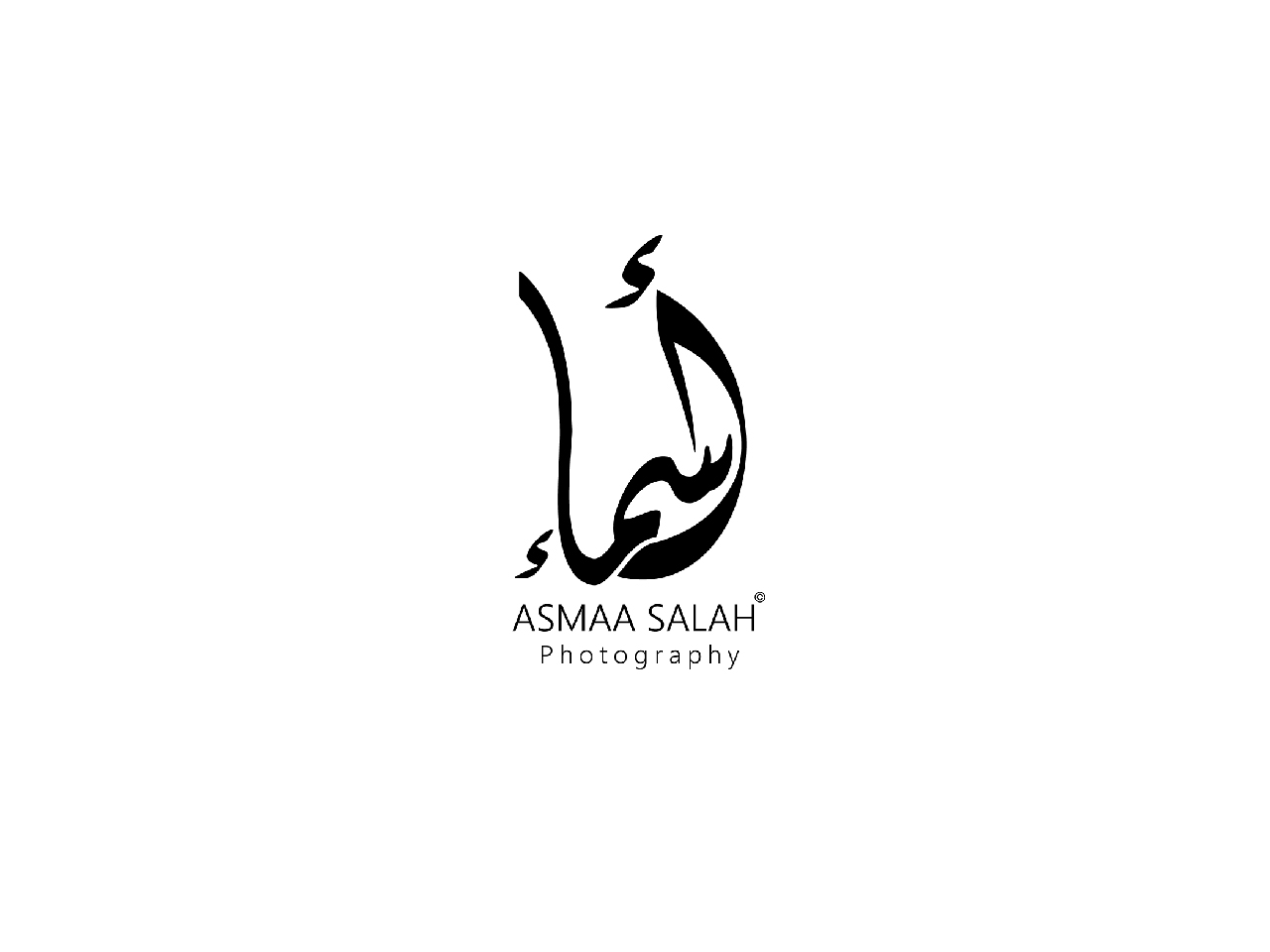 Asmaa Salah photography logo by Ahmed Moustafa on Dribbble