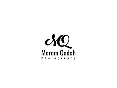 Maram Qadah photography logo branding calligraph create logo creative design ideas logo logo alphabet logodesign logodesigner monogram monogram logo photography logo typography