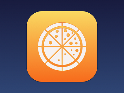 Pizza icon - prototype work