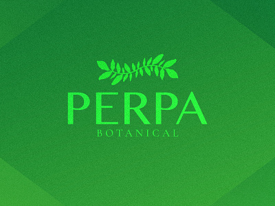 Perpa Botanical - Logo botanical branding florist flower graphic design logo organic