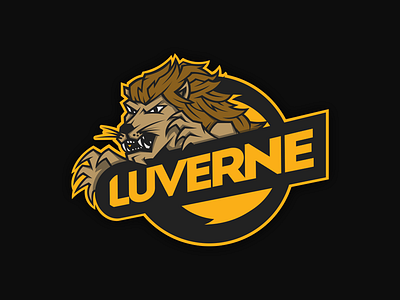 Luverne esports logo mascot