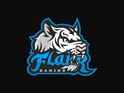 Flair Gaming esports logo mascot