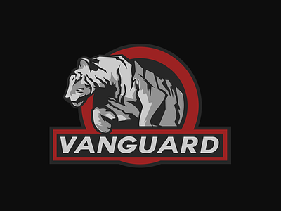 Vanguard esports logo mascot