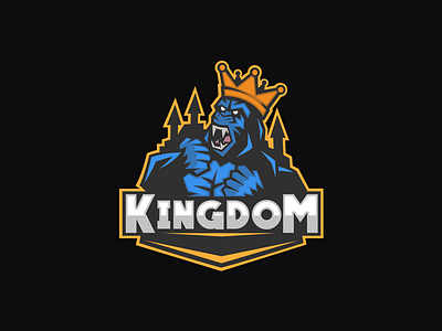 Kingdom esports logo mascot