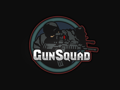 GunSquad esports logo mascot