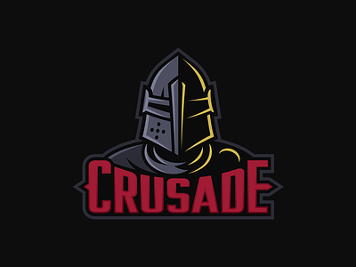 Crusade esports logo mascot
