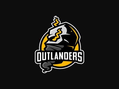 Outlanders esports logo mascot