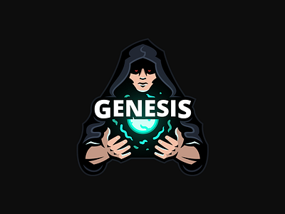 Genesis esports logo mascot