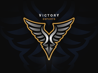 Victory Esports esports logo mascot