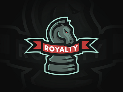 Royalty esports logo mascot