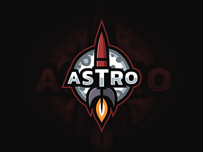 Astro esports logo mascot