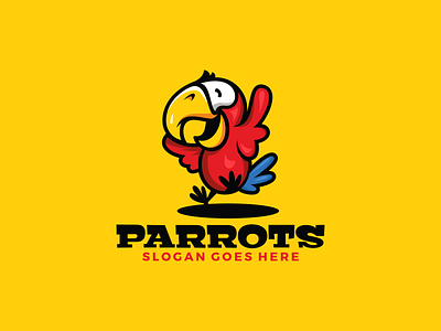 Logo Mascot Parrots