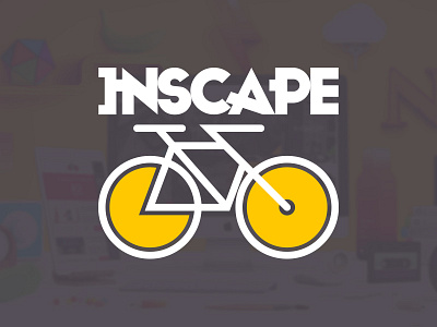 Inscape Go Logo app bicycle brand college geometric go icon identity inscape logo